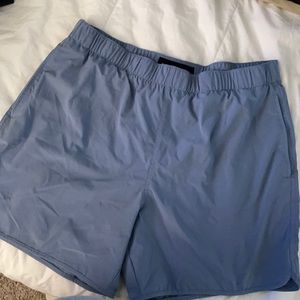 Men’s Blue Lightweight A&F Stretch Shorts